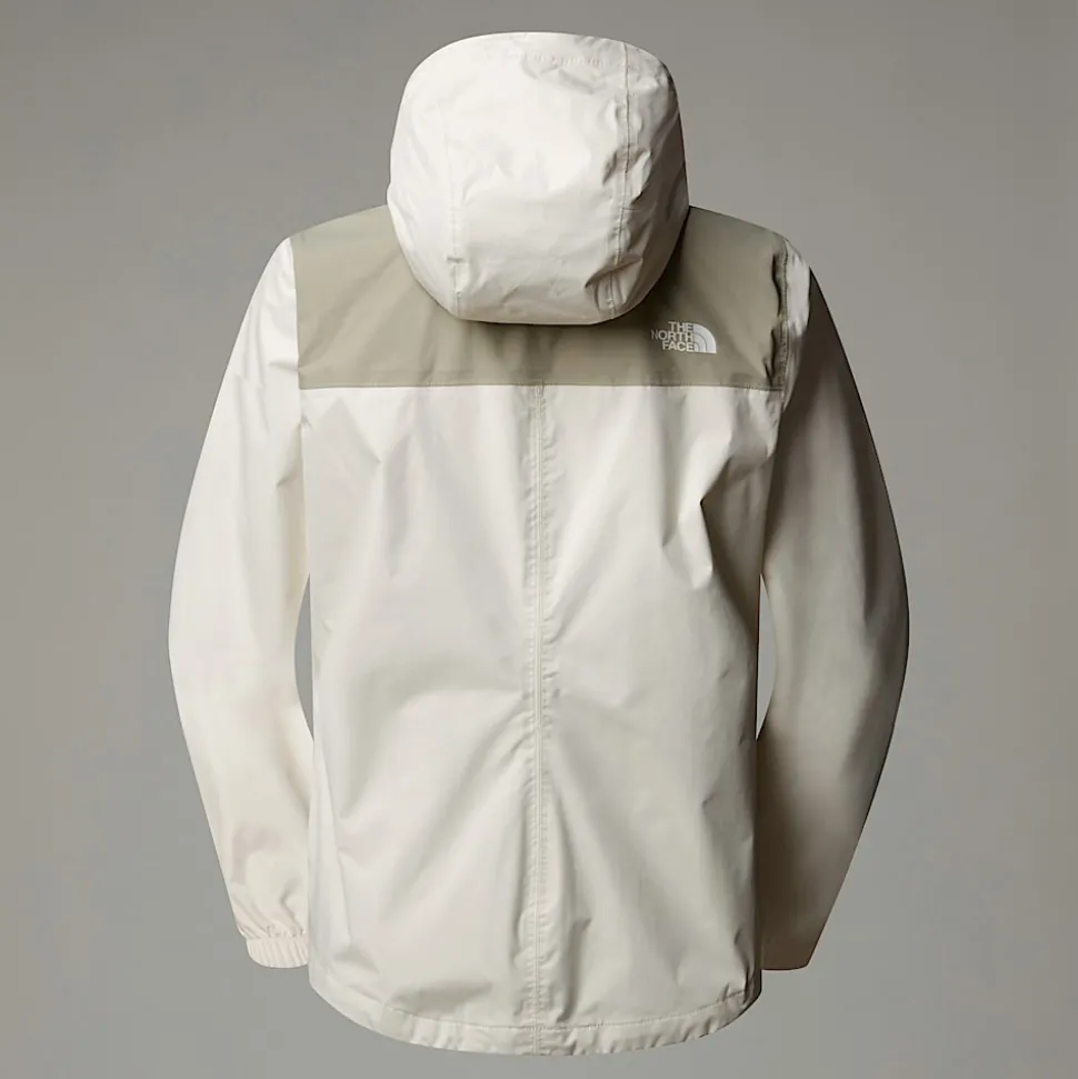 Cheap The North Face Antora Jakke Til Damer White Dune-Clay Grey