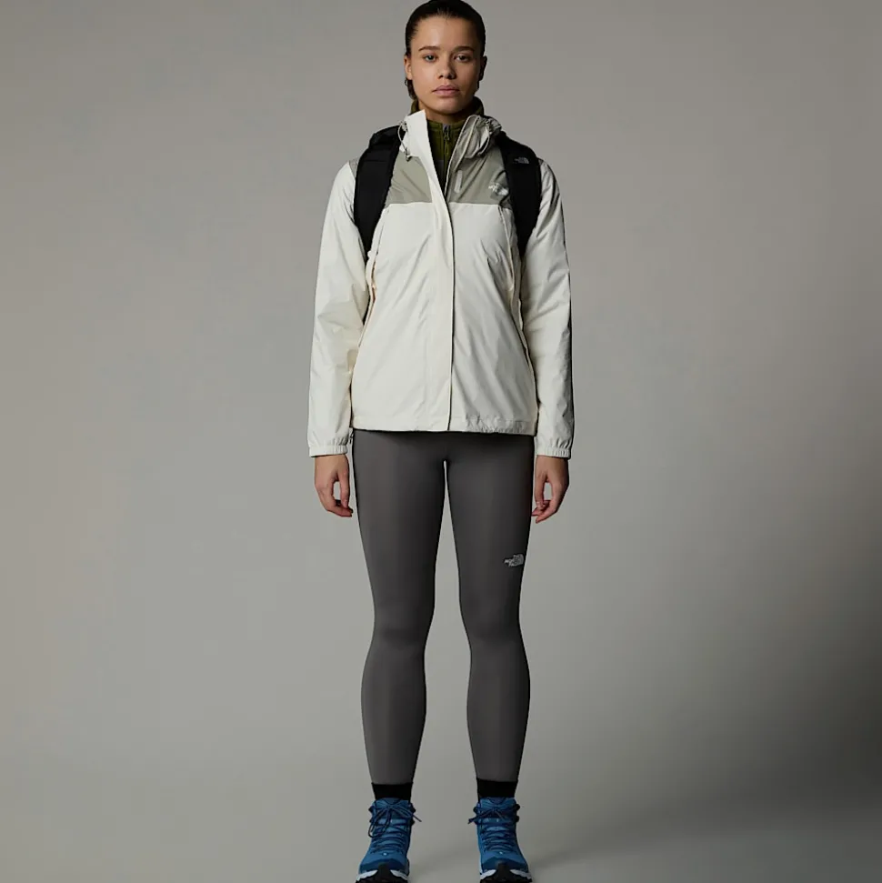 Cheap The North Face Antora Jakke Til Damer White Dune-Clay Grey