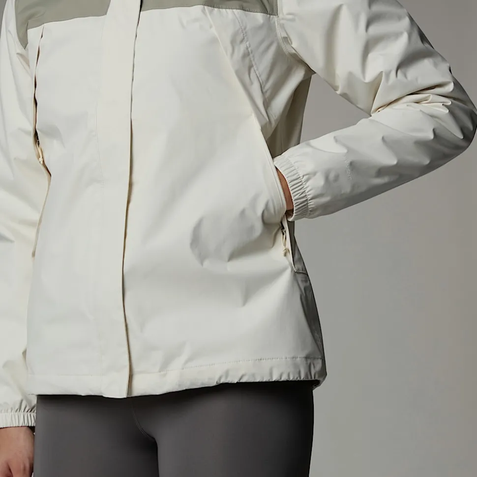 Cheap The North Face Antora Jakke Til Damer White Dune-Clay Grey