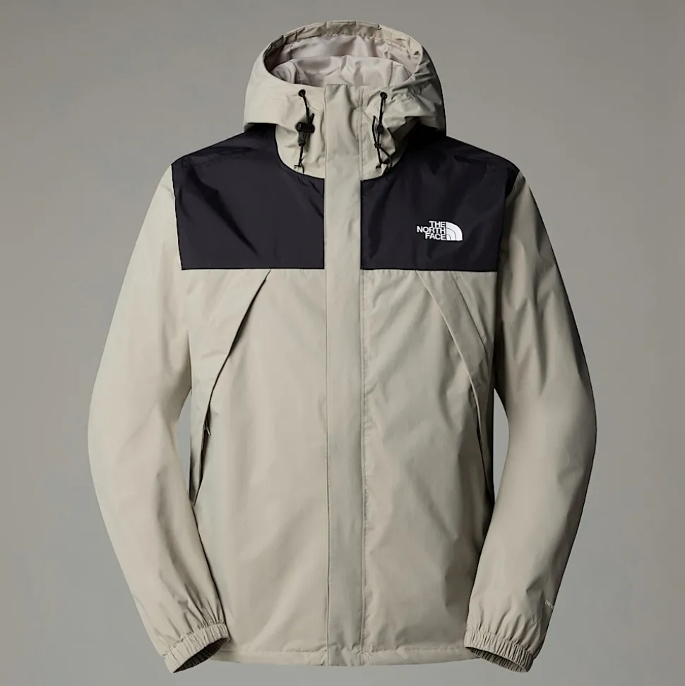 Hot The North Face Antora Jakke Til Herrer Clay Grey-TNF Black