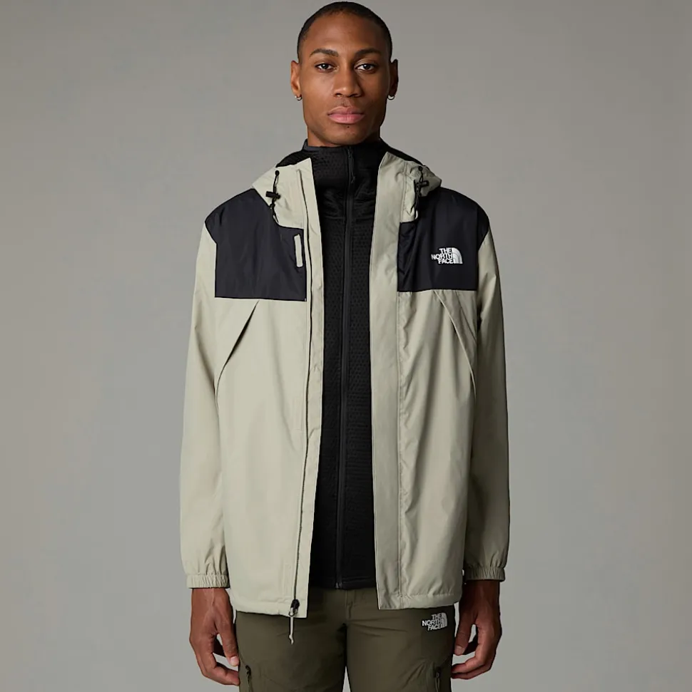 Hot The North Face Antora Jakke Til Herrer Clay Grey-TNF Black