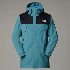 Sale The North Face Antora Parka Til Herrer Algae Blue-TNF Black