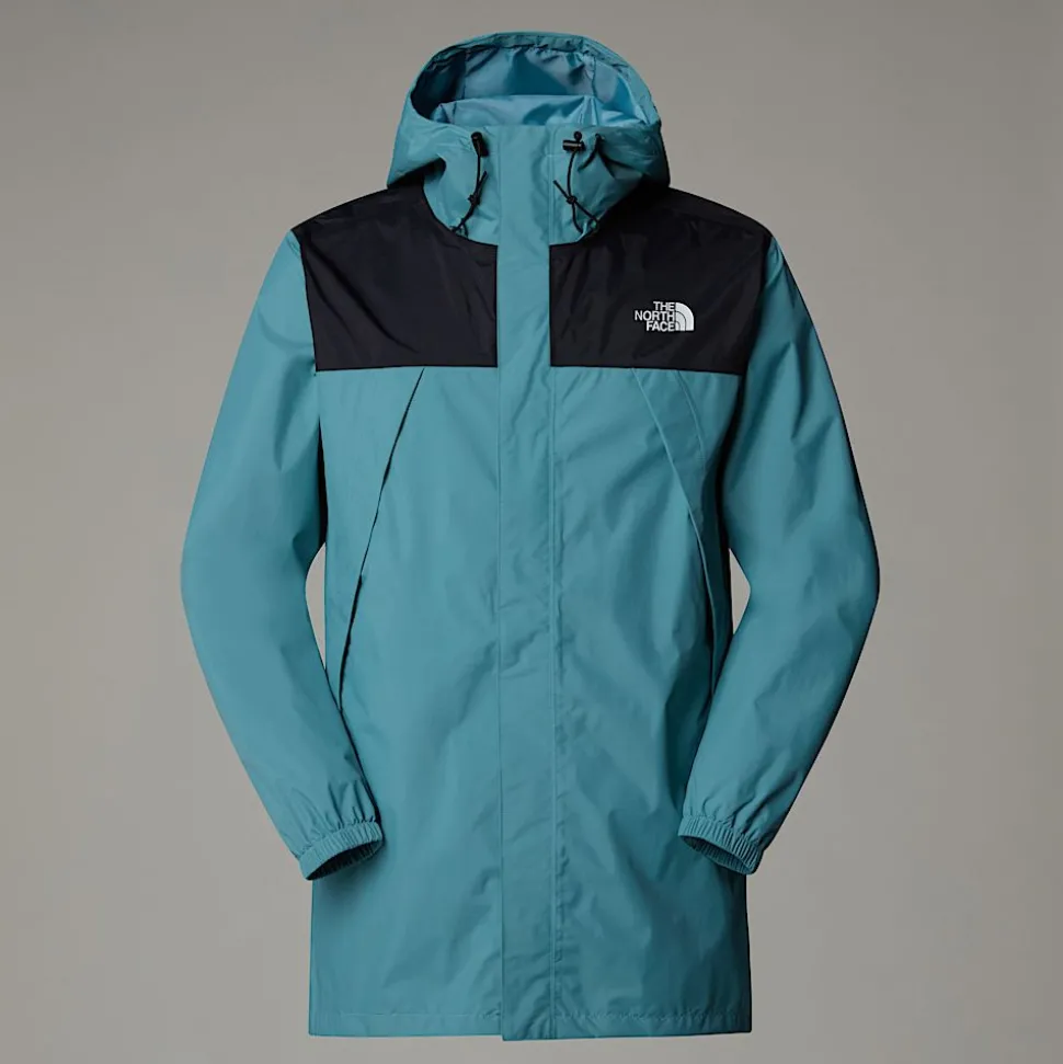 Sale The North Face Antora Parka Til Herrer Algae Blue-TNF Black