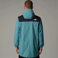 Sale The North Face Antora Parka Til Herrer Algae Blue-TNF Black