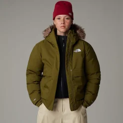 Store The North Face Arctic Bomberjakke Til Damer Forest Olive