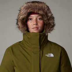 Store The North Face Arctic Bomberjakke Til Damer Forest Olive