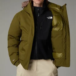 Store The North Face Arctic Bomberjakke Til Damer Forest Olive
