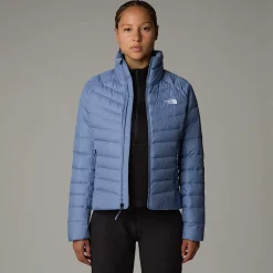 Clearance The North Face Ashton Jakke Med Lynlås Til Damer Folk Blue