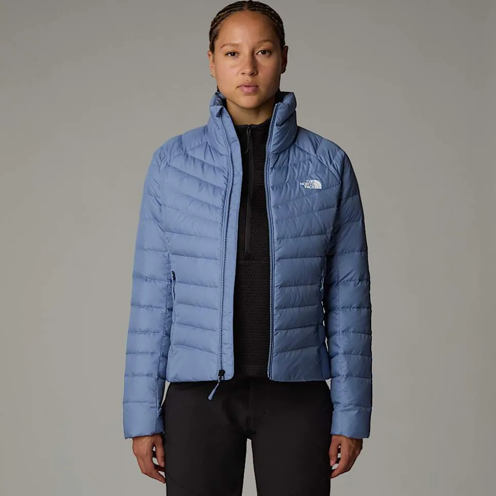 Clearance The North Face Ashton Jakke Med Lynlås Til Damer Folk Blue