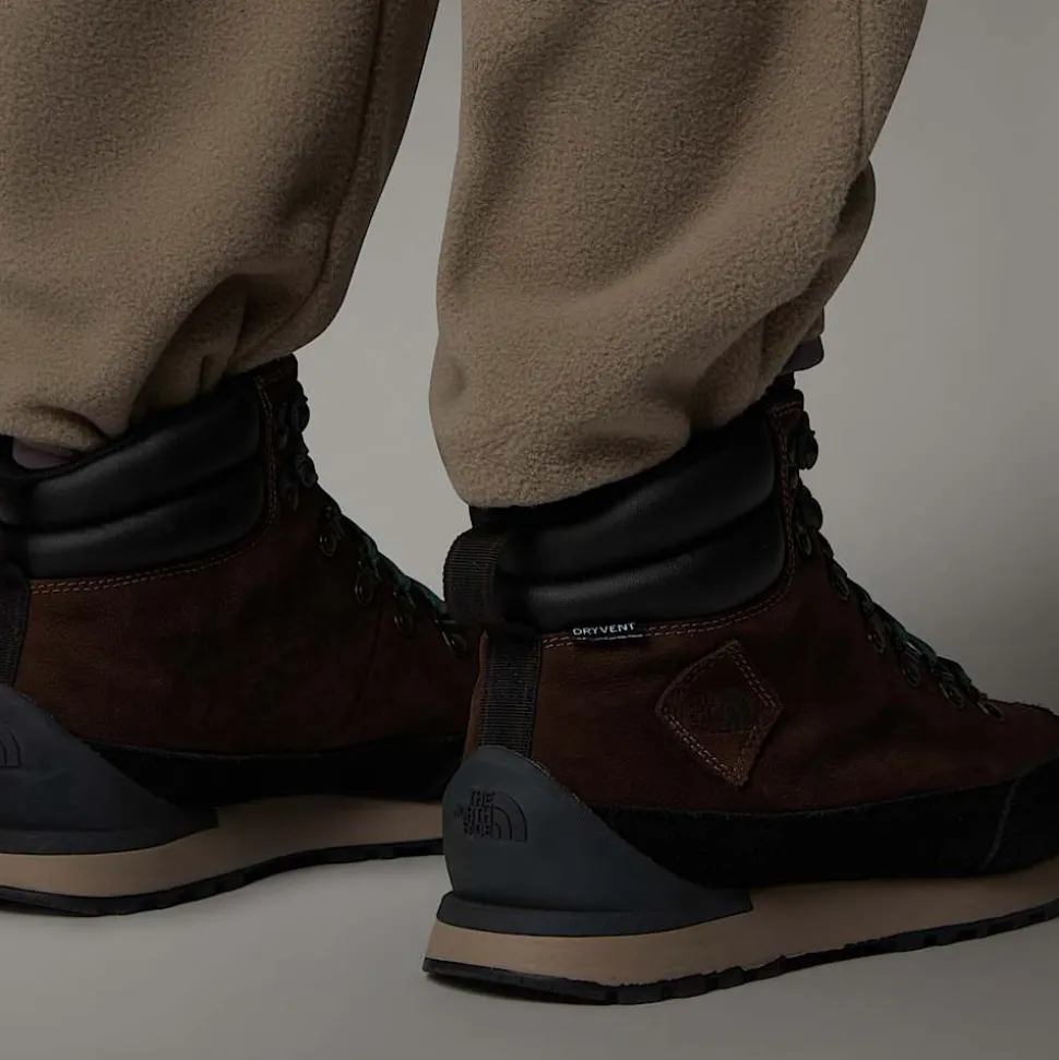 Fashion The North Face Back-To-Berkeley IV Leather Lifestyle Støvler Til Herrer DEMITASSE BROWN/TNF BLACK