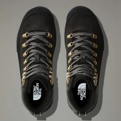 Best Sale The North Face Back-To-Berkeley IV Leather Lifestyle Støvler Til Damer TNF Black-TNF Black
