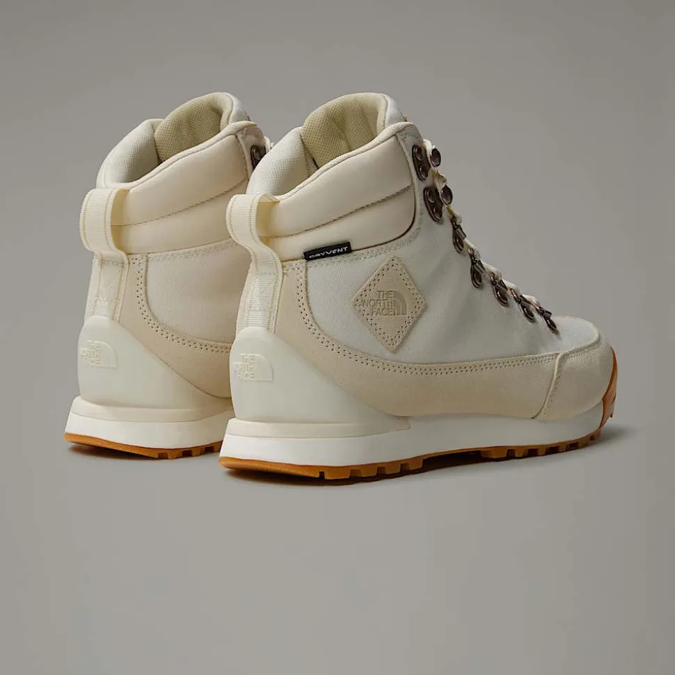 Fashion The North Face Back-To-Berkeley IV Textile Lifestyle Støvler Til Damer WHITE DUNE/WHITE DUNE