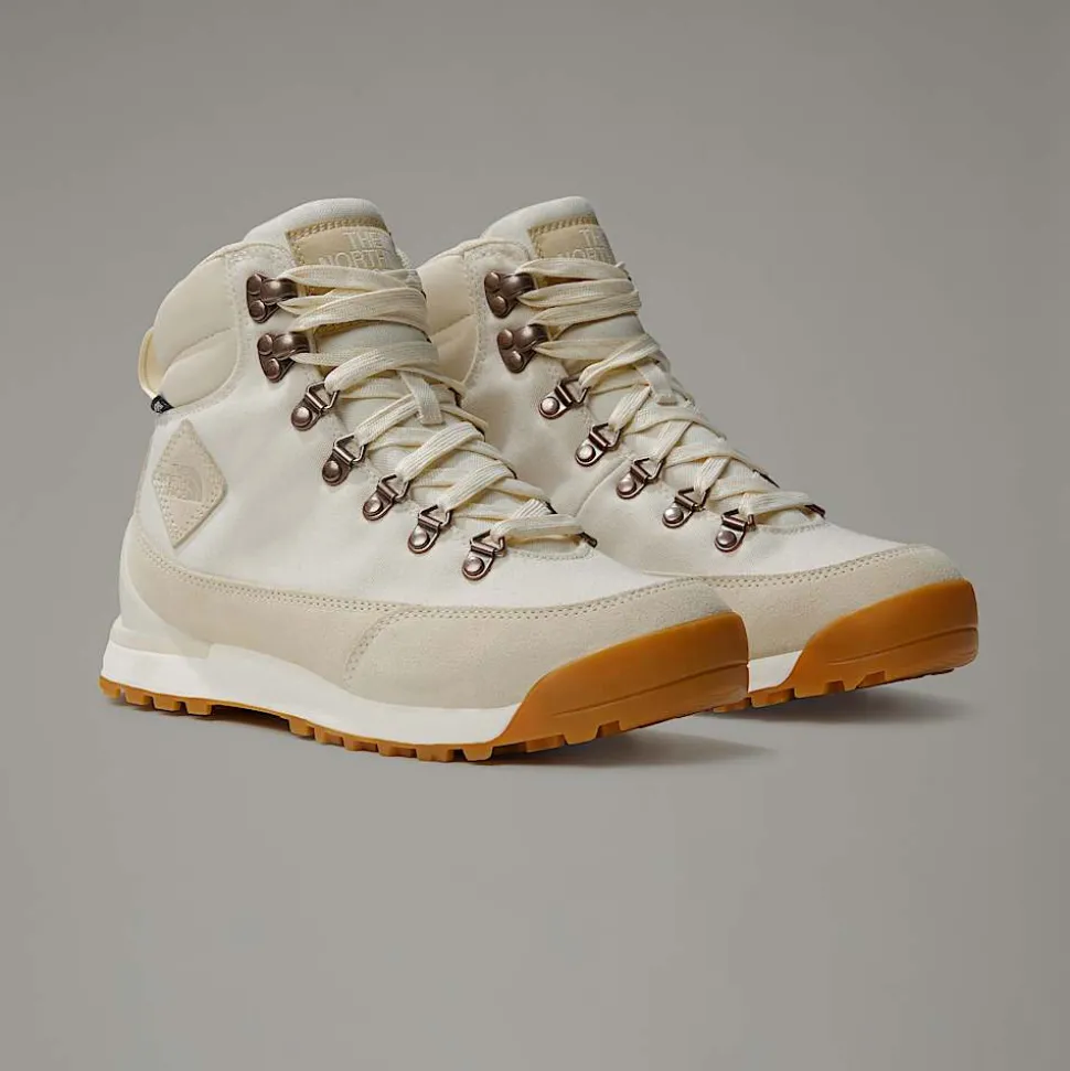 Fashion The North Face Back-To-Berkeley IV Textile Lifestyle Støvler Til Damer WHITE DUNE/WHITE DUNE