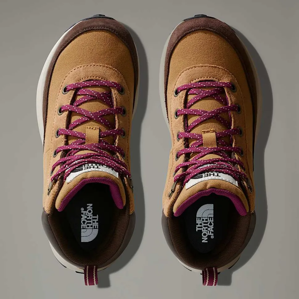 Best Sale The North Face Back-To-Berkeley IV Vandrestøvler Til Børn ALMOND BUTTER/DEMITASSE BROWN