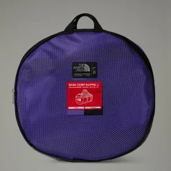 New The North Face Base Camp Duffel – L PEAK PURPLE-TNF BLACK