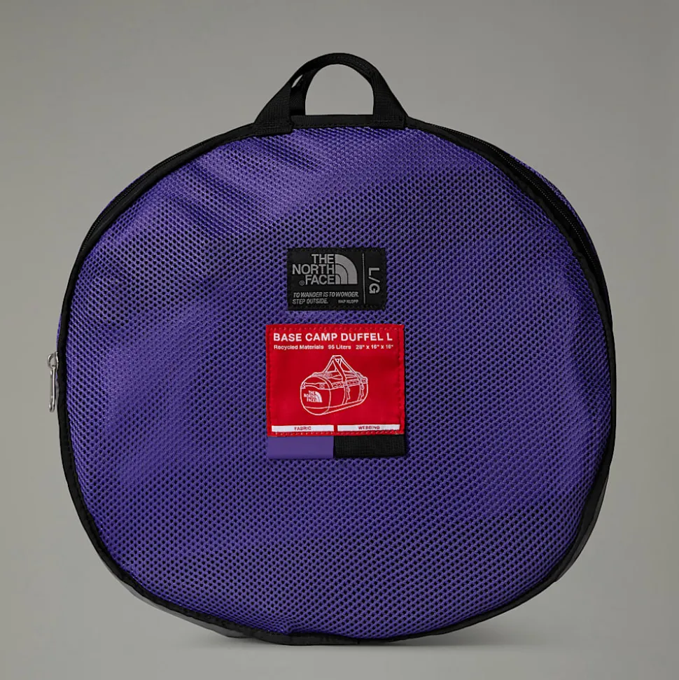 New The North Face Base Camp Duffel – L PEAK PURPLE-TNF BLACK