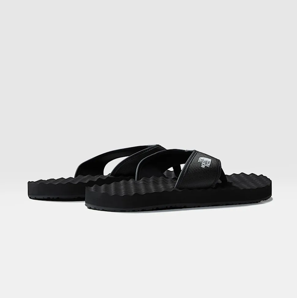 Discount The North Face Base Camp II Klipklapper Til Herrer TNF Black-TNF White