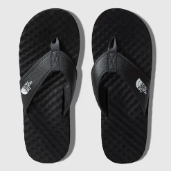 Discount The North Face Base Camp II Klipklapper Til Herrer TNF Black-TNF White