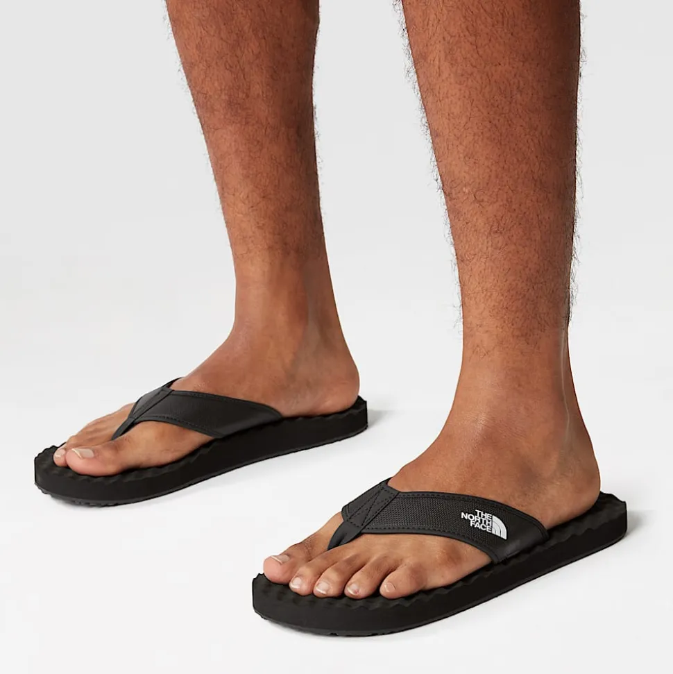 Discount The North Face Base Camp II Klipklapper Til Herrer TNF Black-TNF White