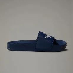 Best Sale The North Face Base Camp Slides III Til Unge Summit Navy-TNF White
