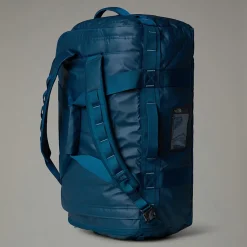 Sale The North Face Base Camp Voyager Duffel 62 L Midnight Petrol-Algae Blue