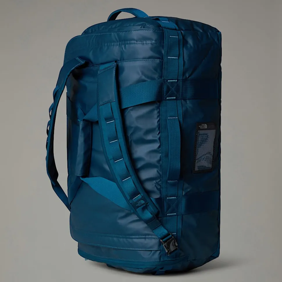 Sale The North Face Base Camp Voyager Duffel 62 L Midnight Petrol-Algae Blue