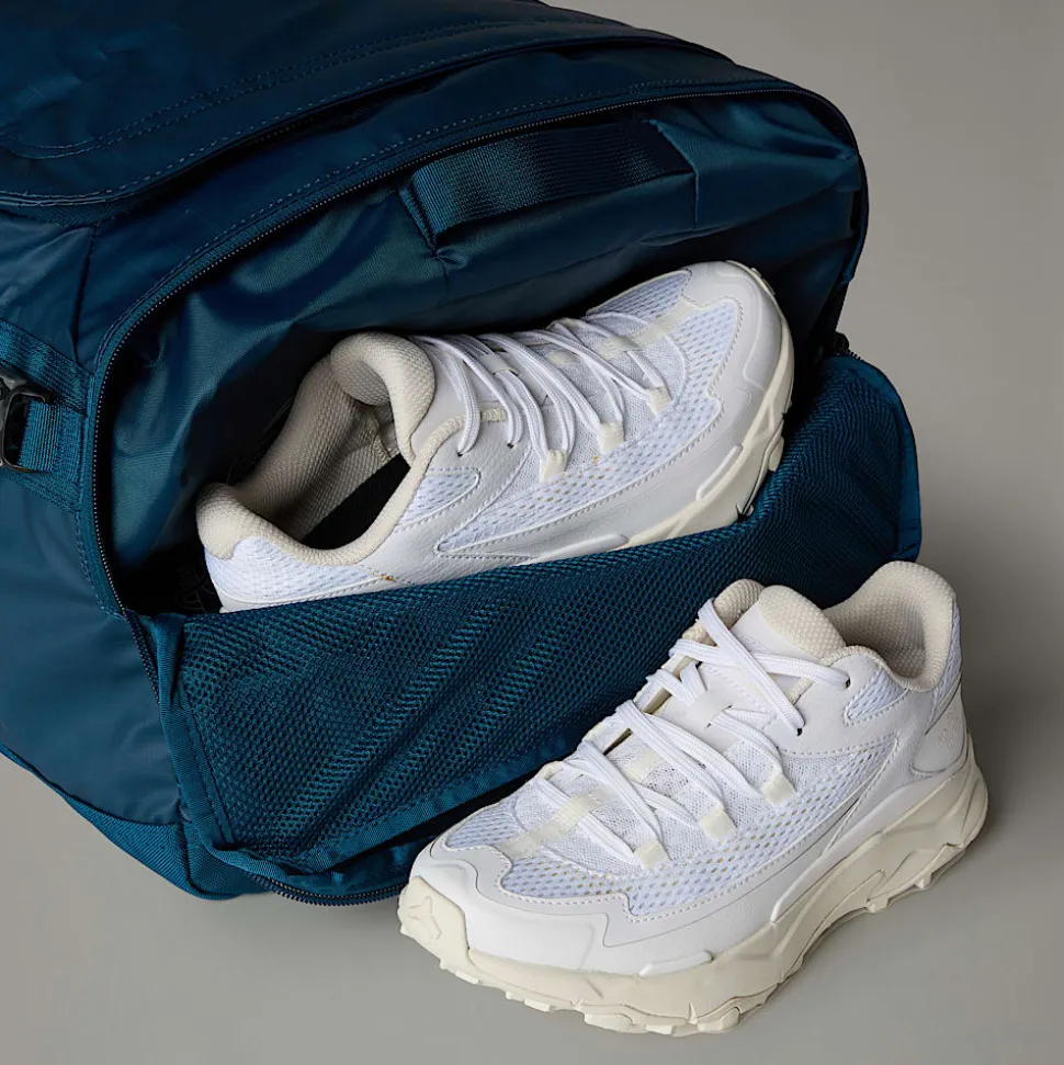 Sale The North Face Base Camp Voyager Duffel 62 L Midnight Petrol-Algae Blue