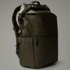 Cheap The North Face Base Camp Voyager Rolltop Taske New Taupe Green-TNF Black-NPF
