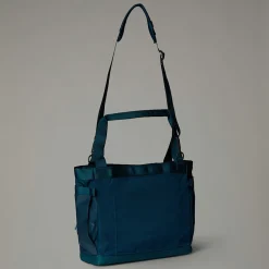 Clearance The North Face Base Camp Voyager Tote Midnight Petrol-Algae Blue