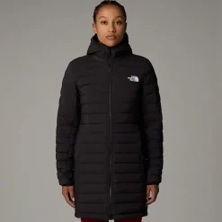 New The North Face Belleview Stretch Dunparka Til Damer TNF Black