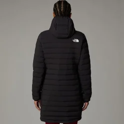 New The North Face Belleview Stretch Dunparka Til Damer TNF Black