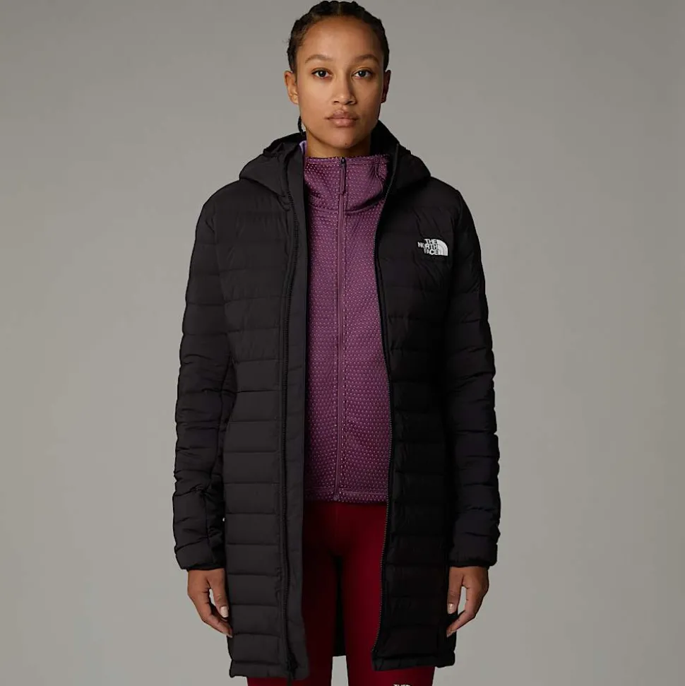 New The North Face Belleview Stretch Dunparka Til Damer TNF Black