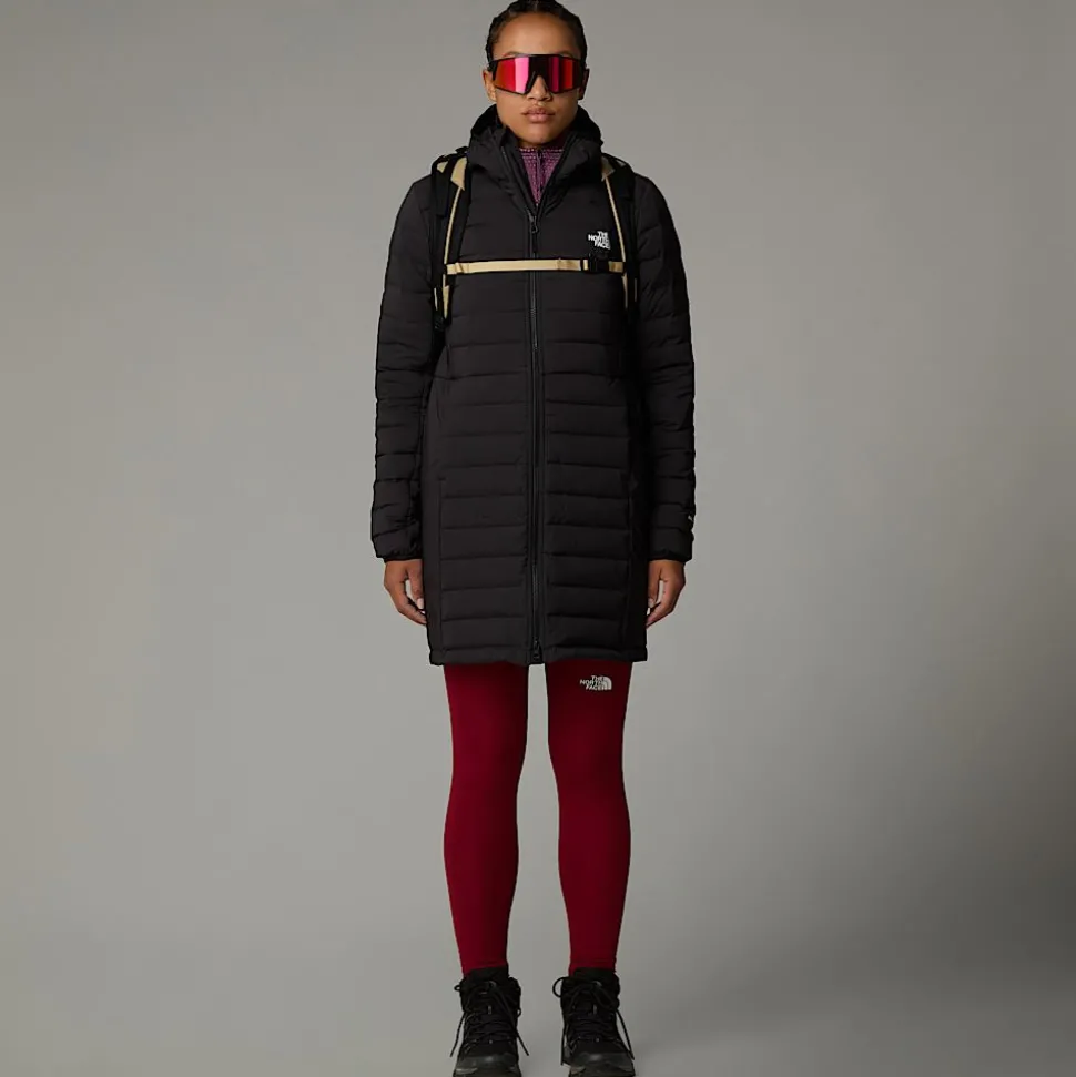 New The North Face Belleview Stretch Dunparka Til Damer TNF Black