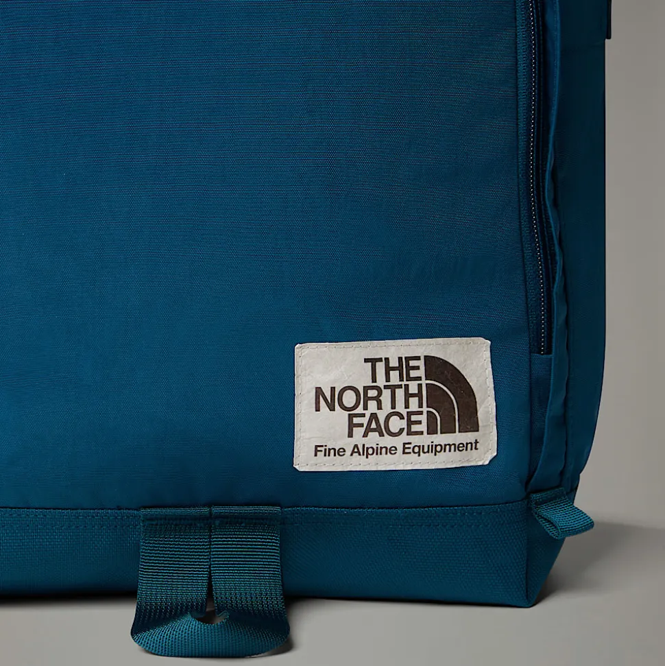 Cheap The North Face Berkeley Dagsrygsæk Midnight Petrol-Algae Blue