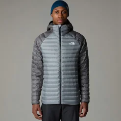 Sale The North Face Bettaforca Dunjakke Med Hætte Til Herrer Monument Grey-Smoked Pearl-NPF