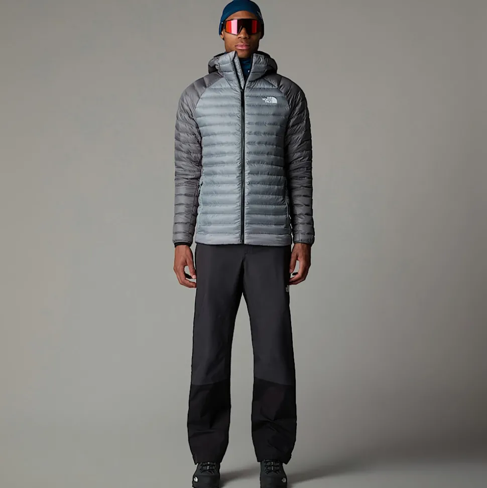 Sale The North Face Bettaforca Dunjakke Med Hætte Til Herrer Monument Grey-Smoked Pearl-NPF