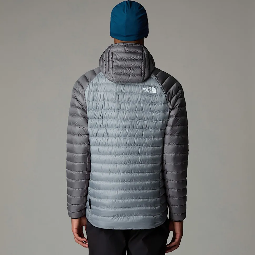 Sale The North Face Bettaforca Dunjakke Med Hætte Til Herrer Monument Grey-Smoked Pearl-NPF