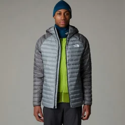 Sale The North Face Bettaforca Dunjakke Med Hætte Til Herrer Monument Grey-Smoked Pearl-NPF