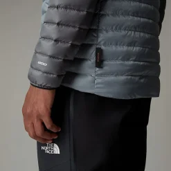 Sale The North Face Bettaforca Dunjakke Med Hætte Til Herrer Monument Grey-Smoked Pearl-NPF