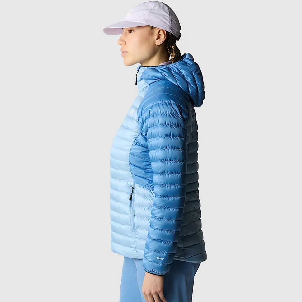 Sale The North Face Bettaforca Dunjakke Med Hætte Til Damer Steel Blue-Indigo Stone