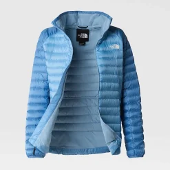 Best The North Face Bettaforca Dunjakke Til Damer Steel Blue-Indigo Stone
