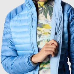 Best The North Face Bettaforca Dunjakke Til Damer Steel Blue-Indigo Stone