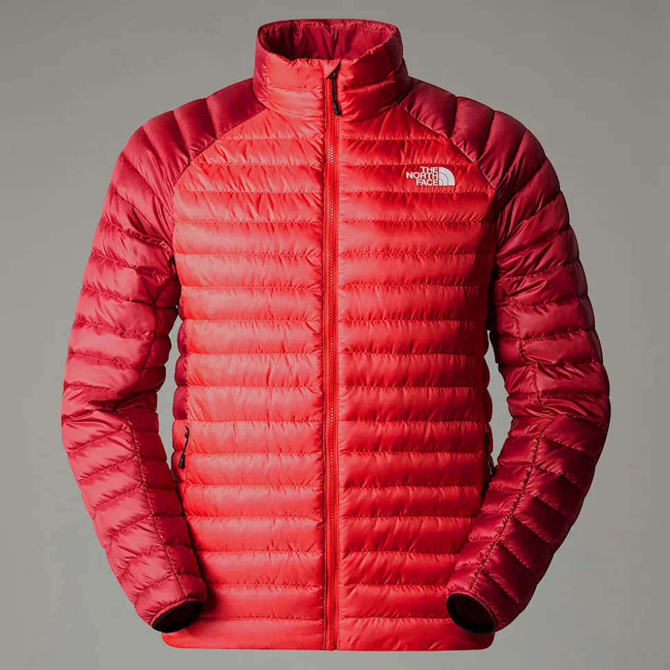 Shop The North Face Bettaforca Dunjakke Til Herrer High Risk Red-Garnet Red