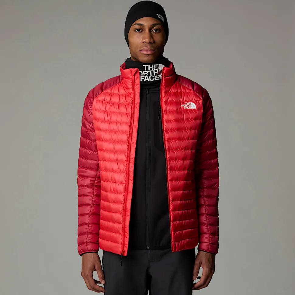 Shop The North Face Bettaforca Dunjakke Til Herrer High Risk Red-Garnet Red