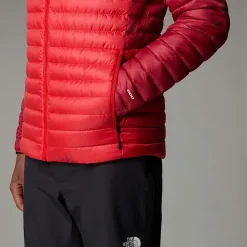 Shop The North Face Bettaforca Dunjakke Til Herrer High Risk Red-Garnet Red