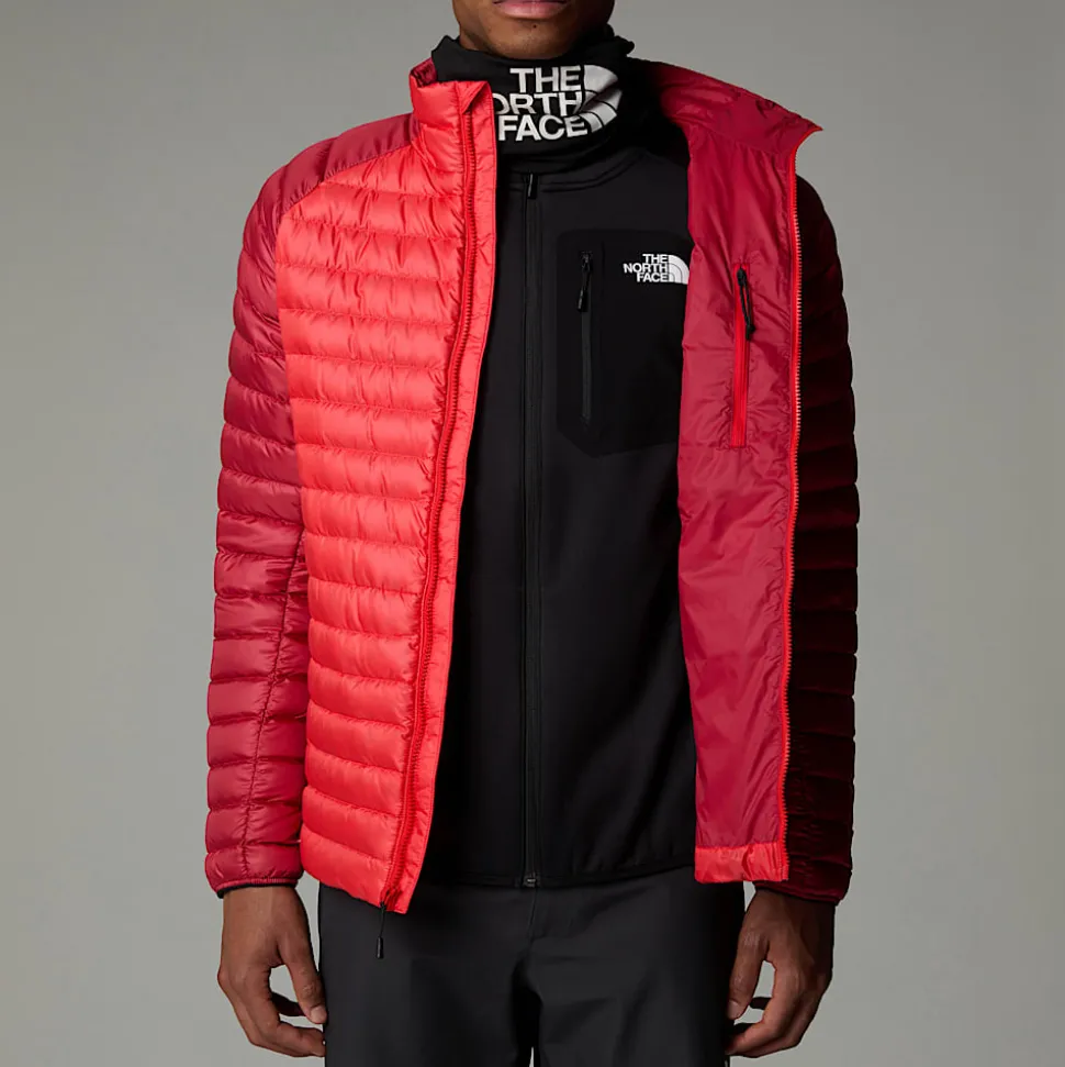 Shop The North Face Bettaforca Dunjakke Til Herrer High Risk Red-Garnet Red