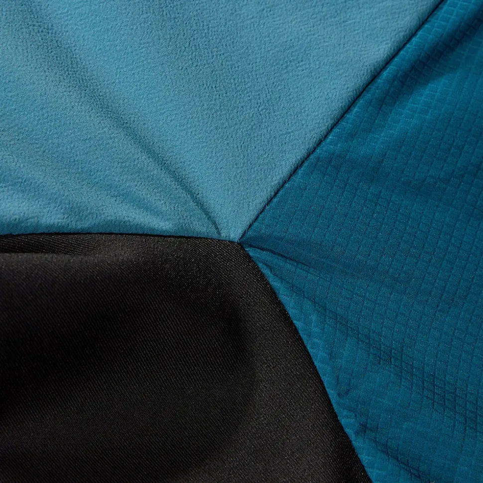 Cheap The North Face Binntal Hybrid Ventrix™ Jakke Med Hætte Til Herrer Mallard Blue-Midnight Petrol-TNF Black