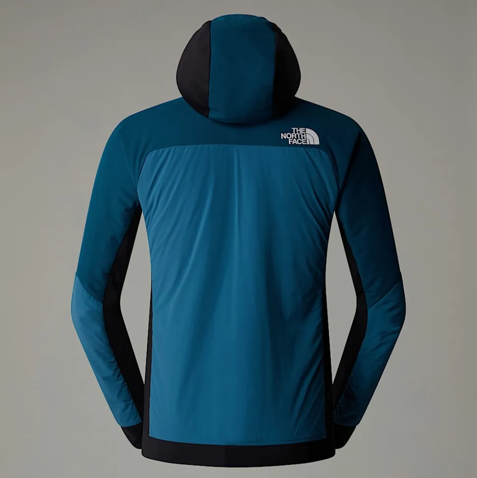 Cheap The North Face Binntal Hybrid Ventrix™ Jakke Med Hætte Til Herrer Mallard Blue-Midnight Petrol-TNF Black