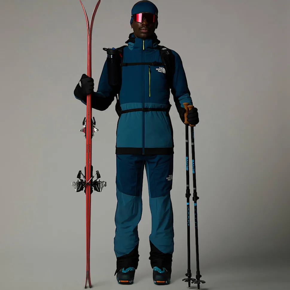 Cheap The North Face Binntal Hybrid Ventrix™ Jakke Med Hætte Til Herrer Mallard Blue-Midnight Petrol-TNF Black