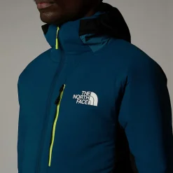 Cheap The North Face Binntal Hybrid Ventrix™ Jakke Med Hætte Til Herrer Mallard Blue-Midnight Petrol-TNF Black